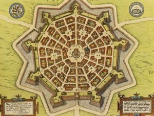 17th Century plan of Palmanova